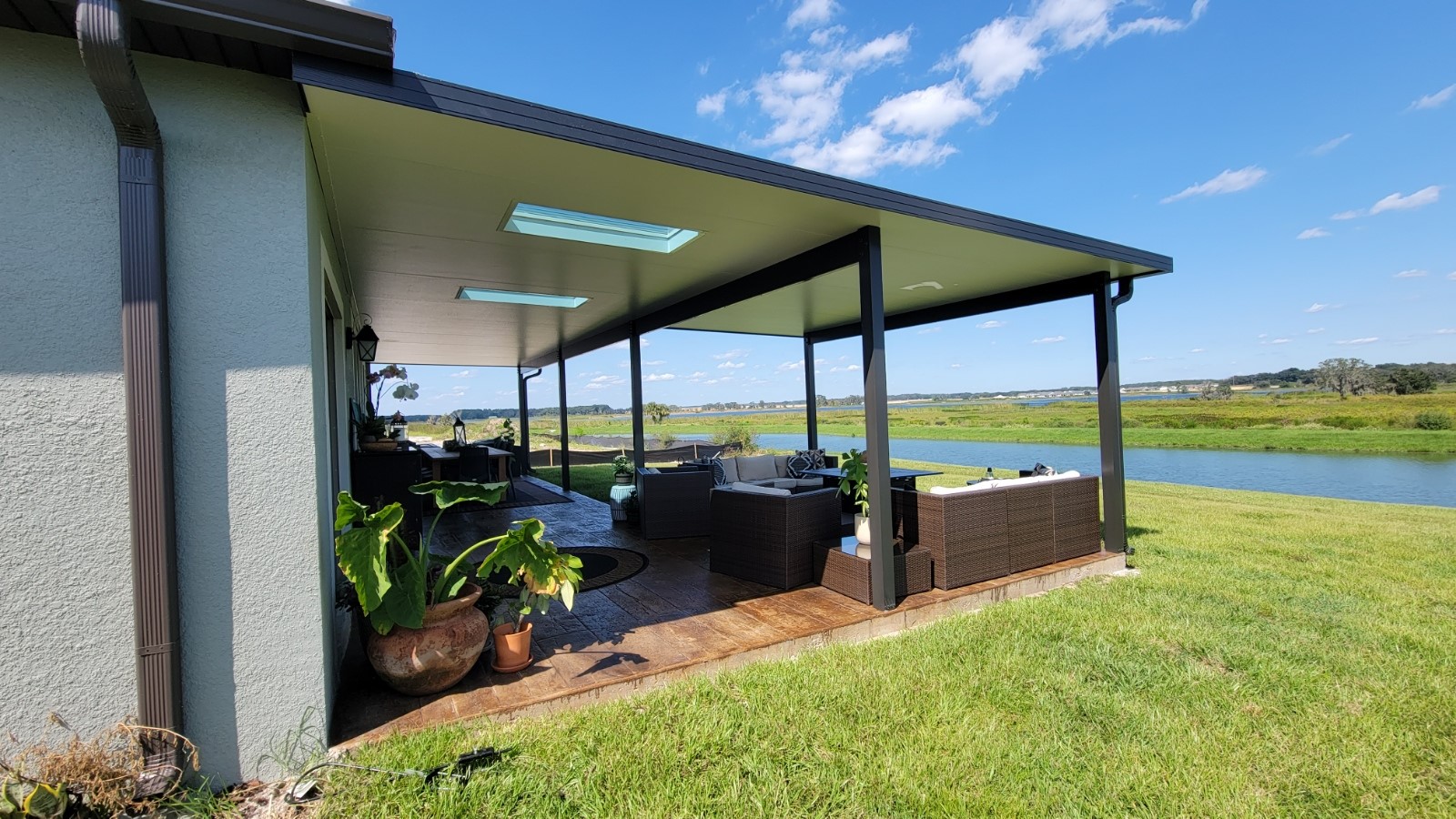 Solid Shade Patio Cover Design & Installation Lifestyle Remodeling