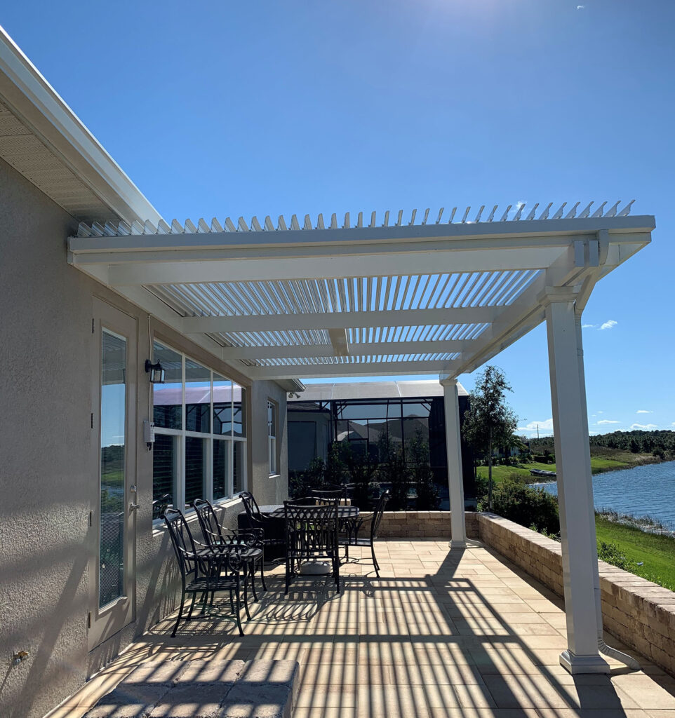 Operable pergola by Lifestyle Remodeling