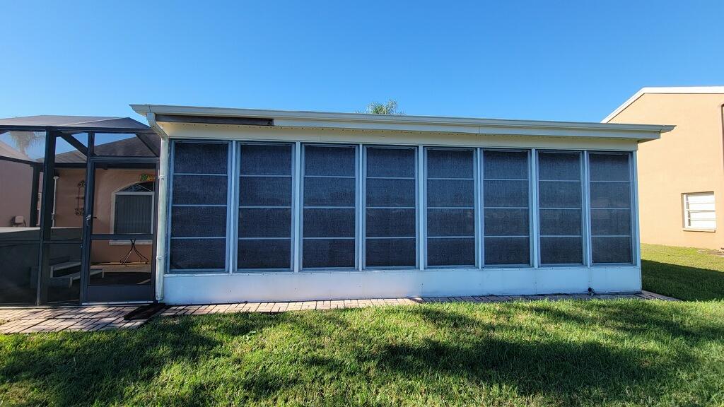 Pinellas sunroom and patio