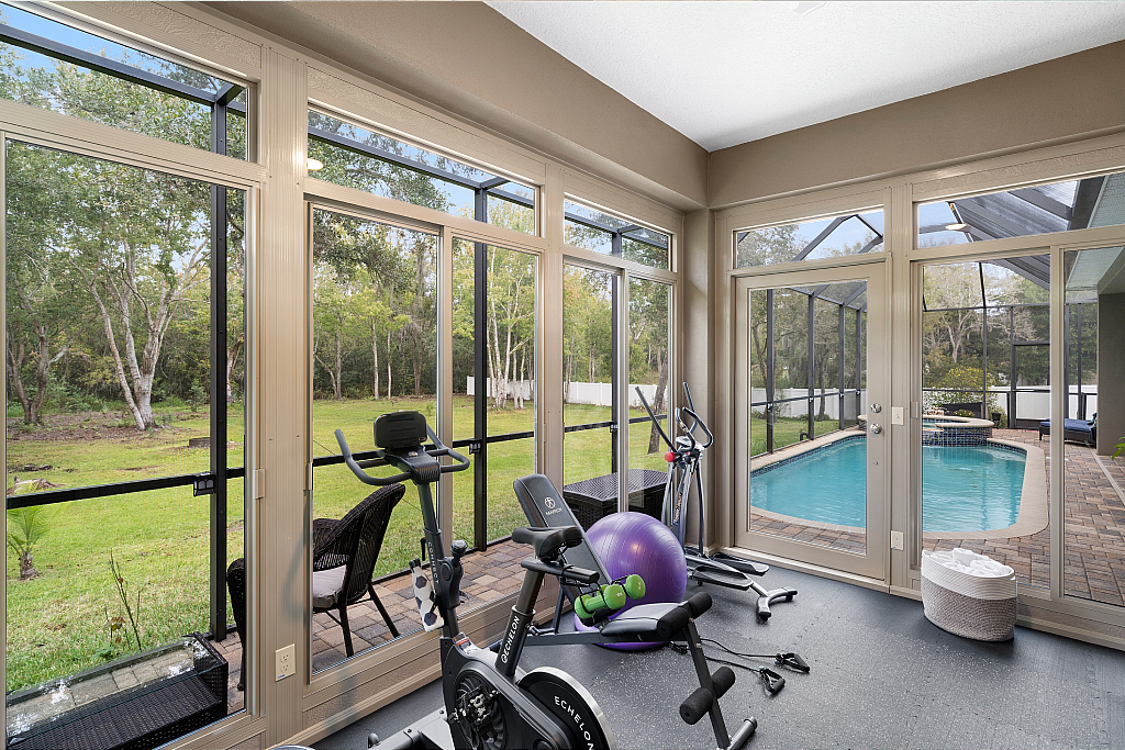 fitness sunroom