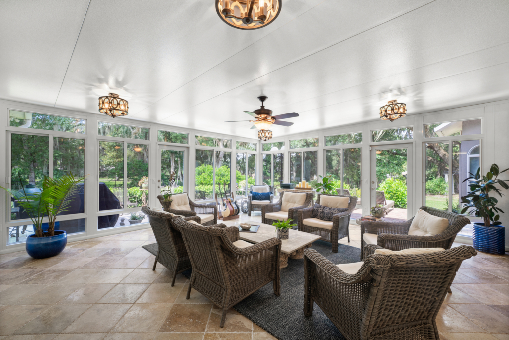 four-season sunroom roof