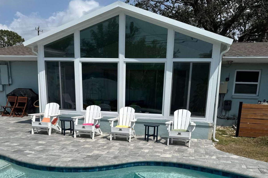 cathedral sunroom addition