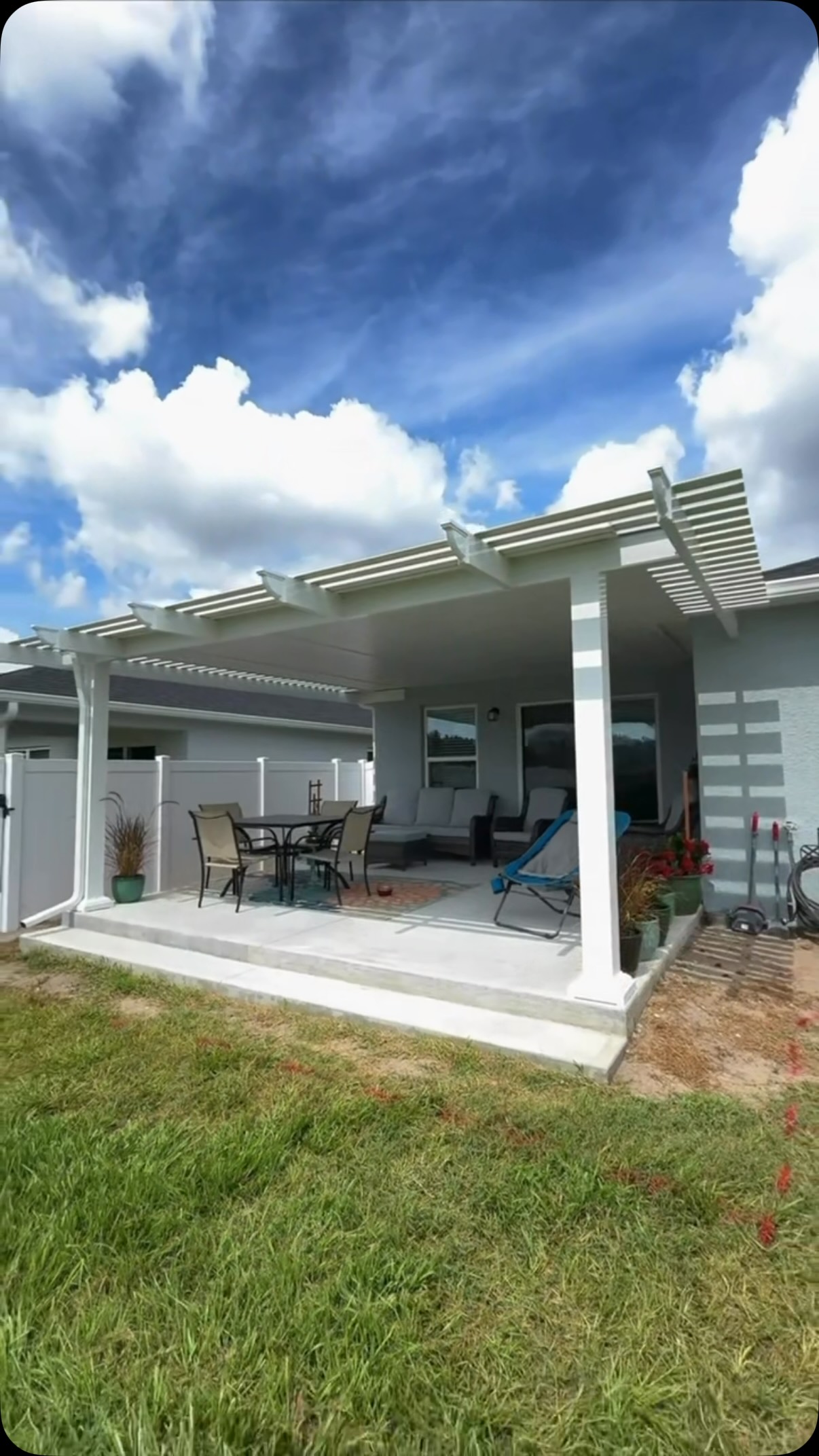 The upgrade your outdoor space has been waiting for. ☀️
A custom Pergola adds style, shade, and comfort—creating the perfect spot to relax, entertain, and enjoy the outdoors year-round.
Ready to transform your backyard? Contact Lifestyle Remodeling today for a free estimate!
📞 813-448-3711
🌐 lifestyleremodeling.com
-
-
-
#Pergola
#OutdoorLiving
#HomeImprovement
#FloridaHomes
#LifestyleRemodeling